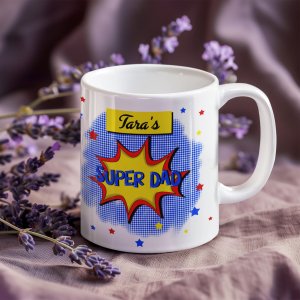 SUPER DAD MUG