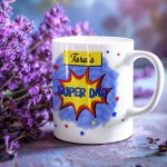 SUPER DAD MUG