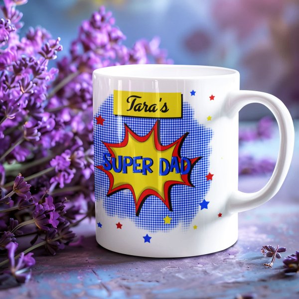 SUPER DAD MUG