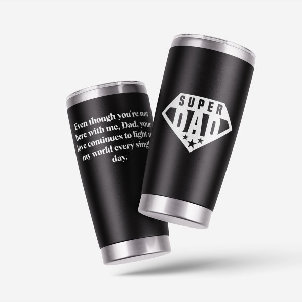 Super dad travel mug