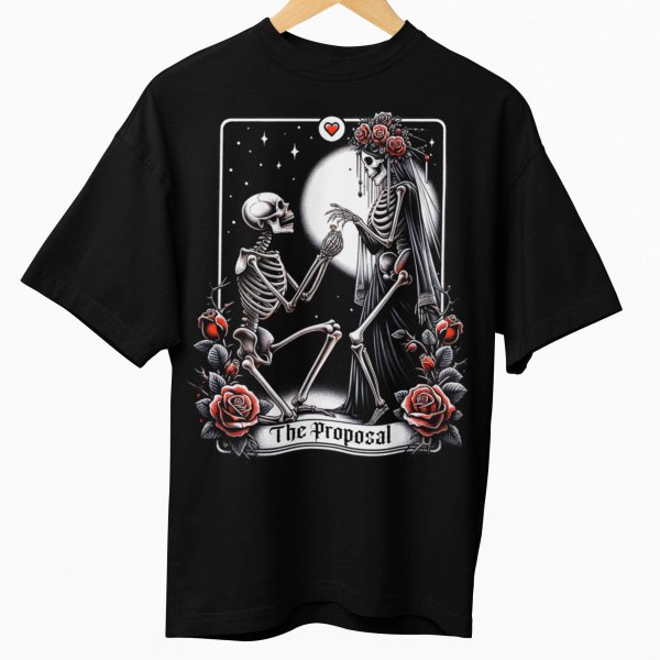 black tshirt and jumper -printedgifthouse