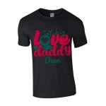 fathers day black and nude color kids t shirt - printedgifthouse