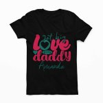 fathers day black and nude color kids t shirt - printedgifthouse