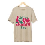 fathers day black and nude color kids t shirt - printedgifthouse