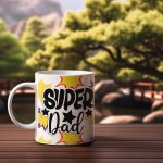 Super dad mug