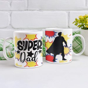Super dad mug