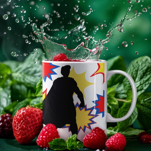 Super dad mug
