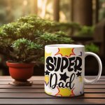 Super dad mug