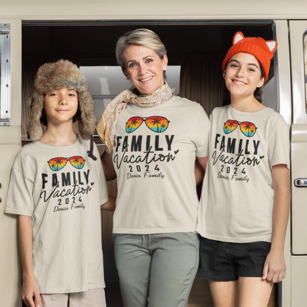 vacation Family T shirt - printedgifthouse