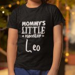 Mommy's Little Monster & Daddy's Little Monster Kids T-Shirt - printedgifthouse (1)
