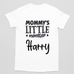 Mommy's Little Monster & Daddy's Little Monster Kids T-Shirt - printedgifthouse (16)