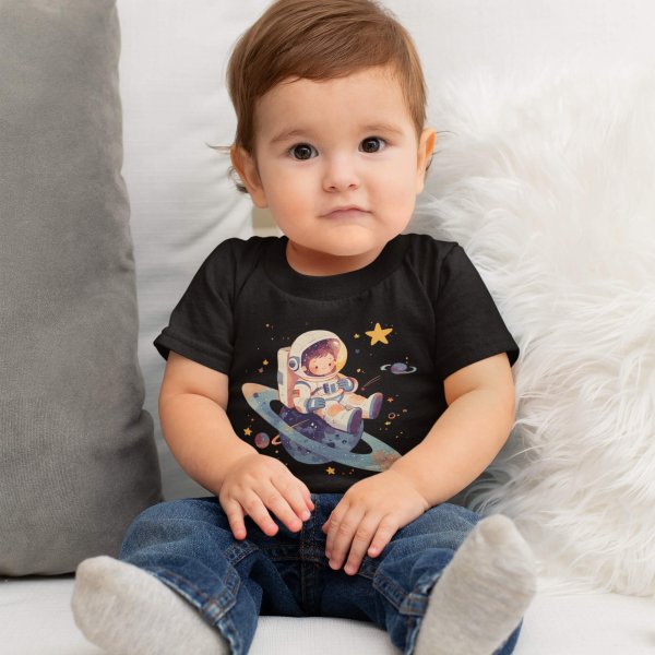 kids t shirt - Cute Astronaut (5)
