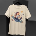 kids t shirt - Cute Astronaut (9)